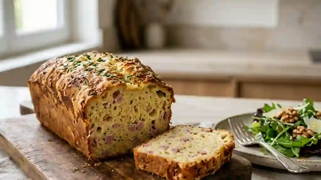 Cake Franc-Comtois fondant au Comté - Photo de présentation