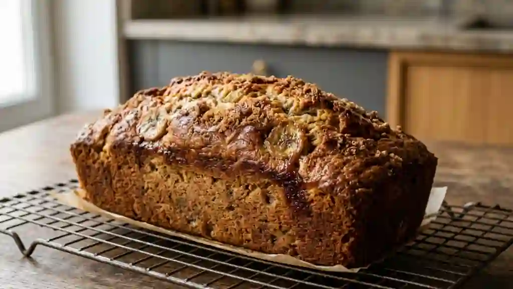 Cake Banane Fondant et Croûte Caramélisée - Photo de présentation