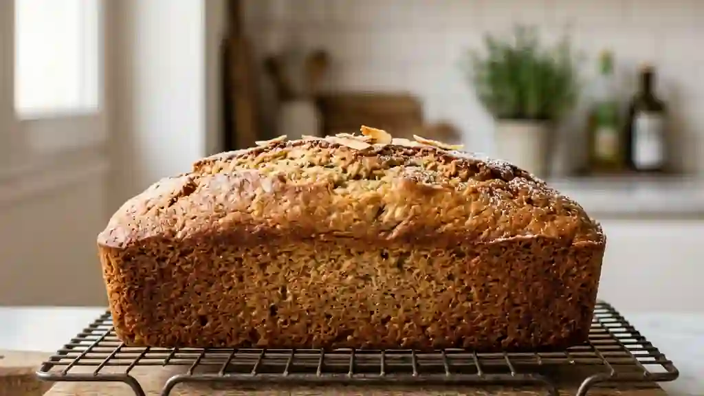 Cake fondant à la banane et vanille ambrée - Photo de présentation