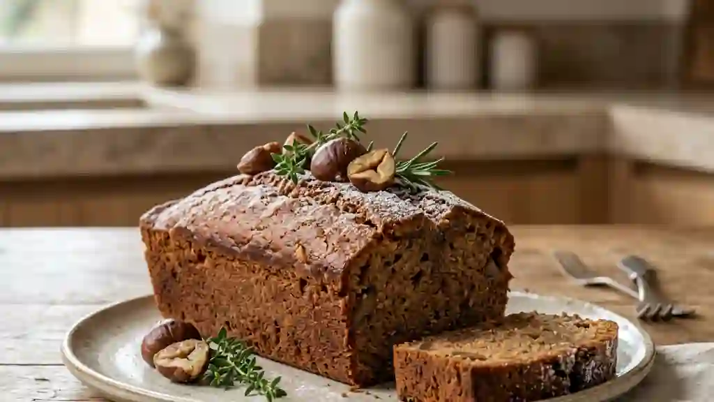 Cake Corse fondant à la châtaigne - Photo de présentation