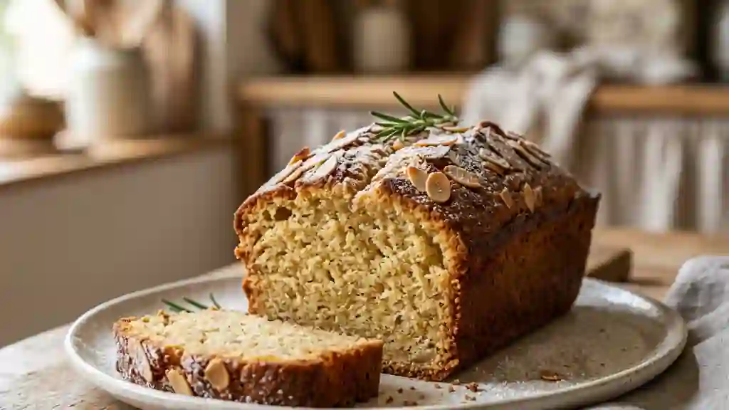 Cake Moelleux et Fondant à l'Amande - Photo de présentation