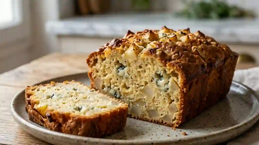 Cake fondant Poire et Roquefort - Photo de présentation