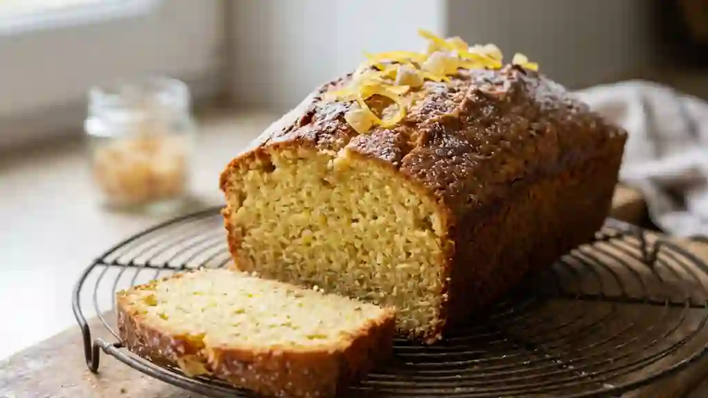 Cake Citron Gingembre Ultra-Moelleux - Photo de présentation