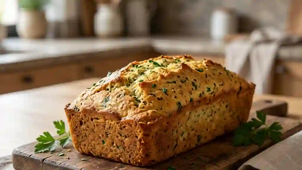 Cake Moelleux au Persil et Moutarde Forte - Photo de présentation