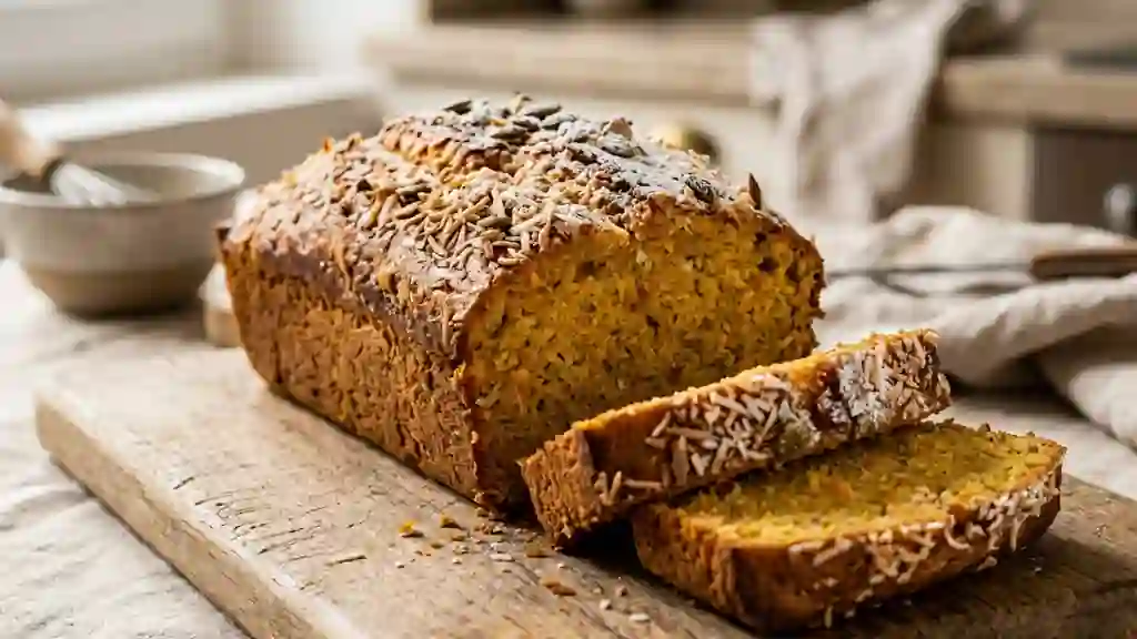Cake Moelleux Potiron et Noix de Coco - Photo de présentation