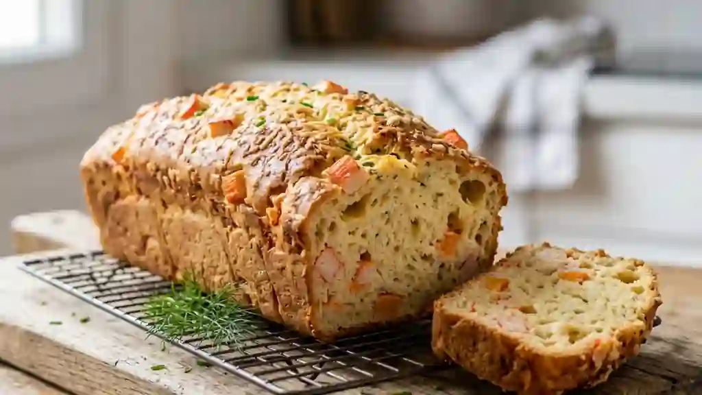 Cake au surimi ultra-moelleux et doré - Photo de présentation