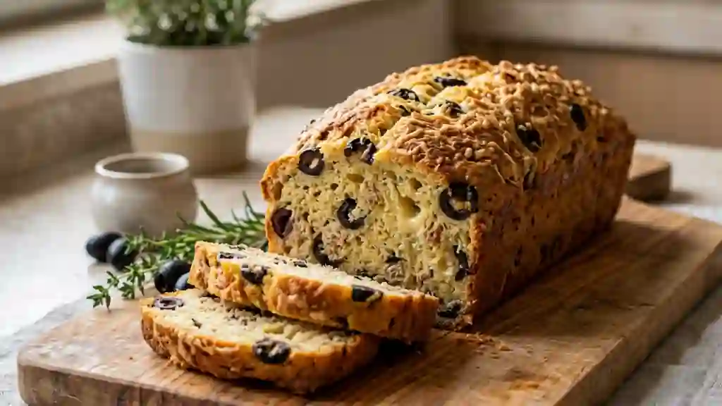 Cake Moelleux Thon et Olives Noires - Photo de présentation