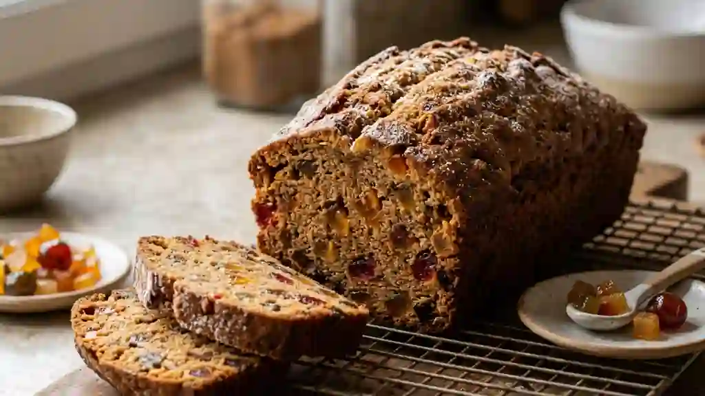 Cake Moelleux aux Épices et Fruits Confits - Photo de présentation