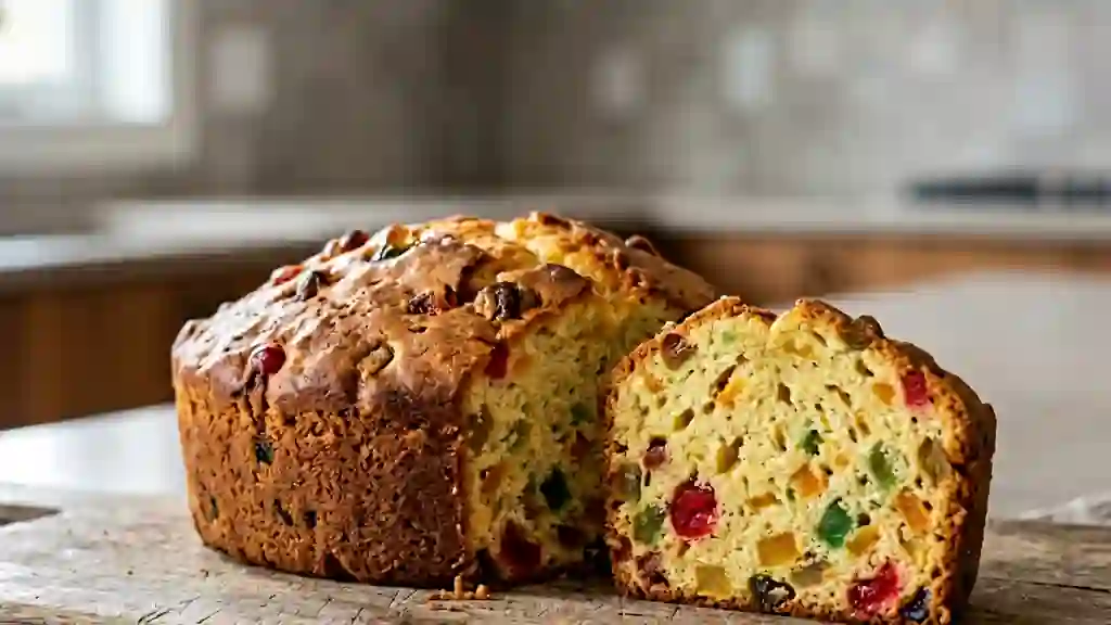 Cake Moelleux aux Fruits Confits - Photo de présentation