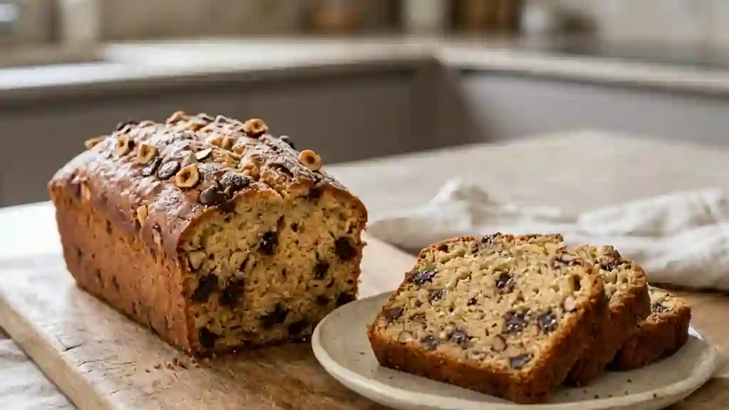Cake noisette ultra-moelleux au chocolat - Photo de présentation
