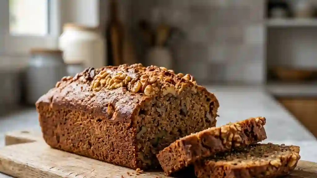 Cake Moelleux aux Noix et Épices Douces - Photo de présentation