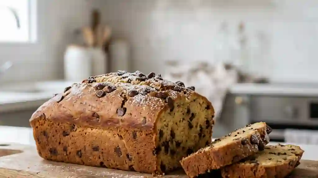 Cake Moelleux aux Pépites de Chocolat - Photo de présentation