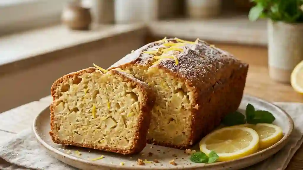 Cake fondant pomme et citron acidulé - Photo de présentation
