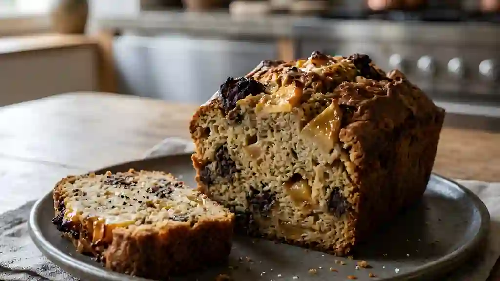 Cake Boudin Noir et Pommes Caramélisées - Photo de présentation