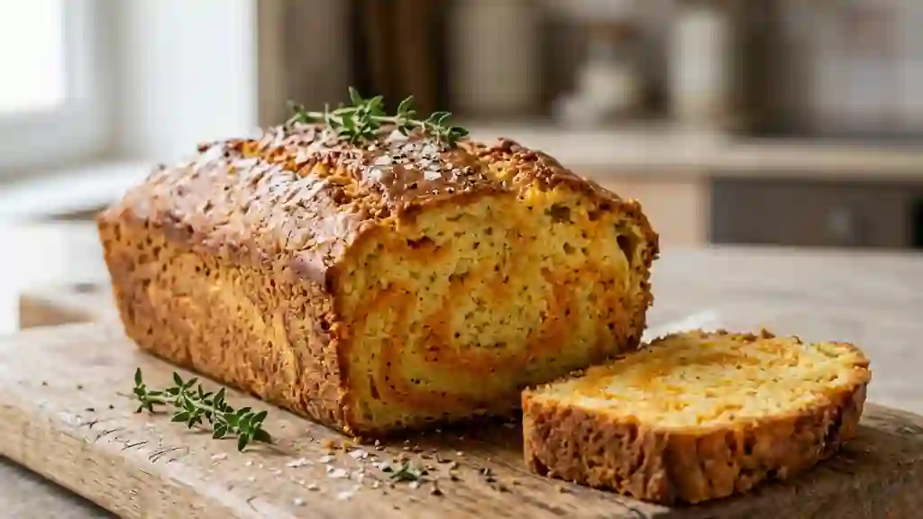 Cake fondant aux deux purées de légumes - Photo de présentation