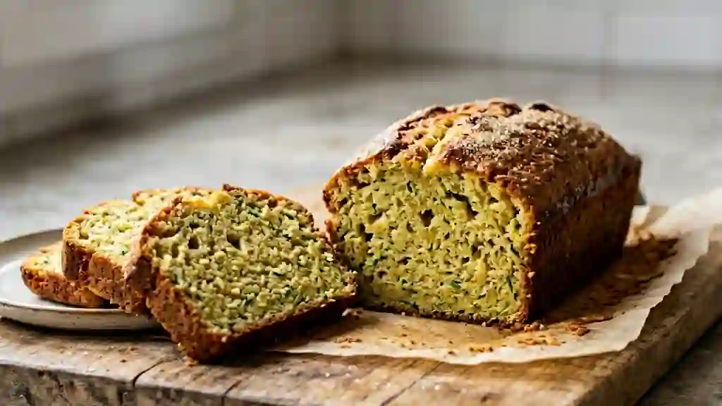 Cake Moelleux Vanille et Courgette - Photo de présentation