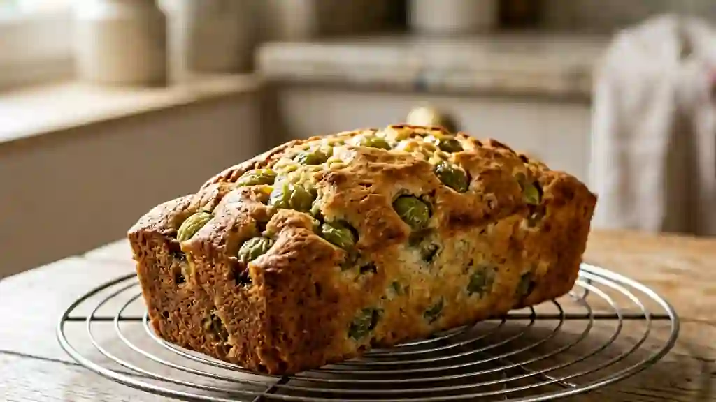 Cake Moelleux aux Groseilles Vertes et Fromage - Photo de présentation