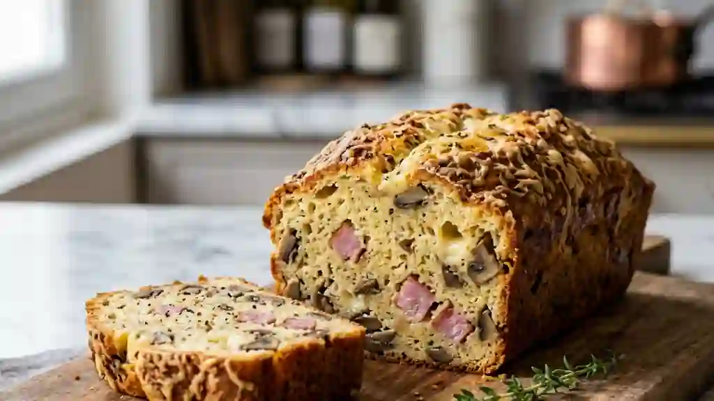 Cake forestier à la Morteau et Comté fondant - Photo de présentation