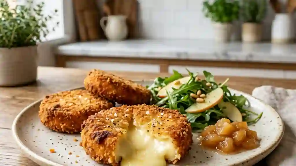 Camembert frit au cœur coulant - Photo de présentation