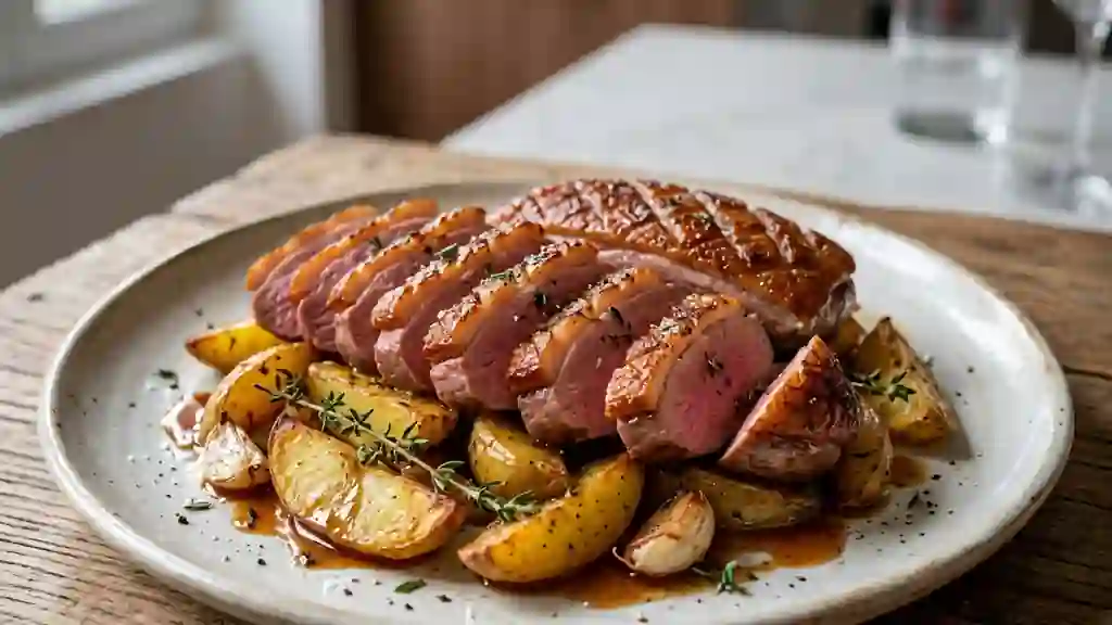 Canard Bexon Croustillant aux Pommes de Terre - Photo de présentation