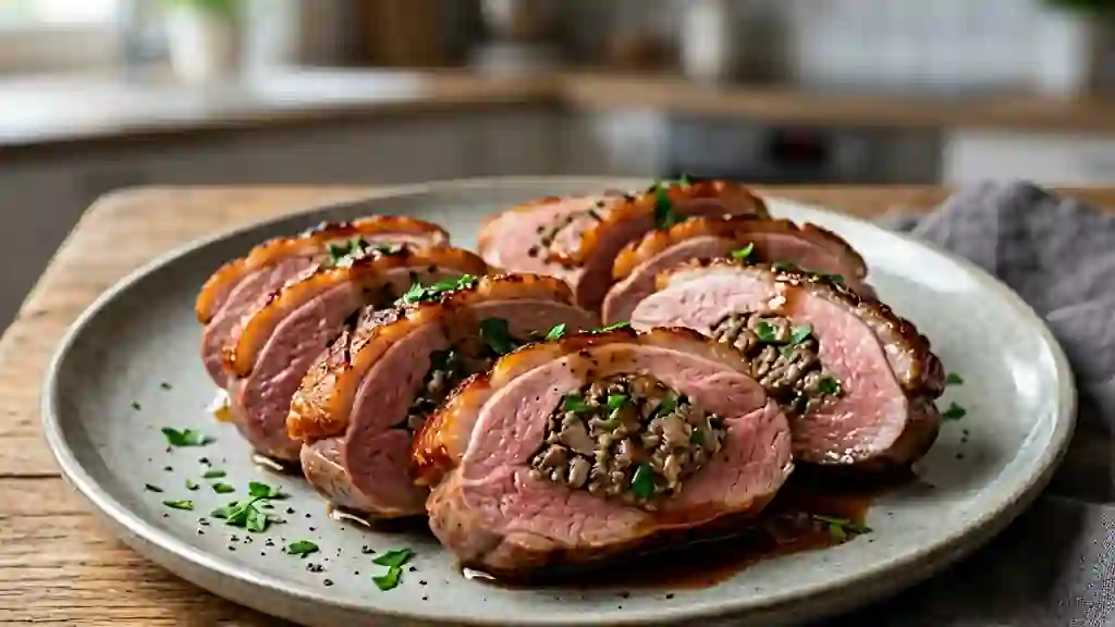 Magret de Canard Farci aux Foies et Cognac - Photo de présentation