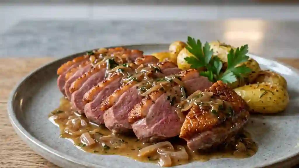 Magret de canard laqué au Muscadet - Photo de présentation