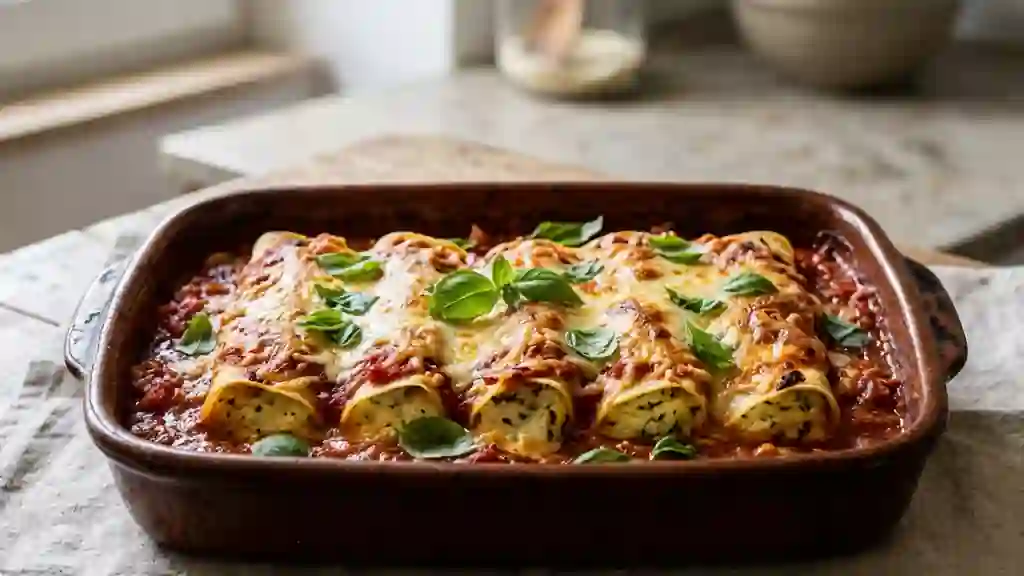 Cannellonis au Brocciu : Fondants et Authentiques - Photo de présentation