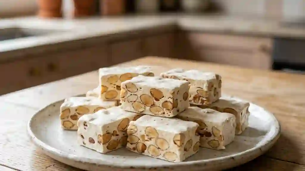Canougat Fondant et Amandes Torréfiées - Photo de présentation