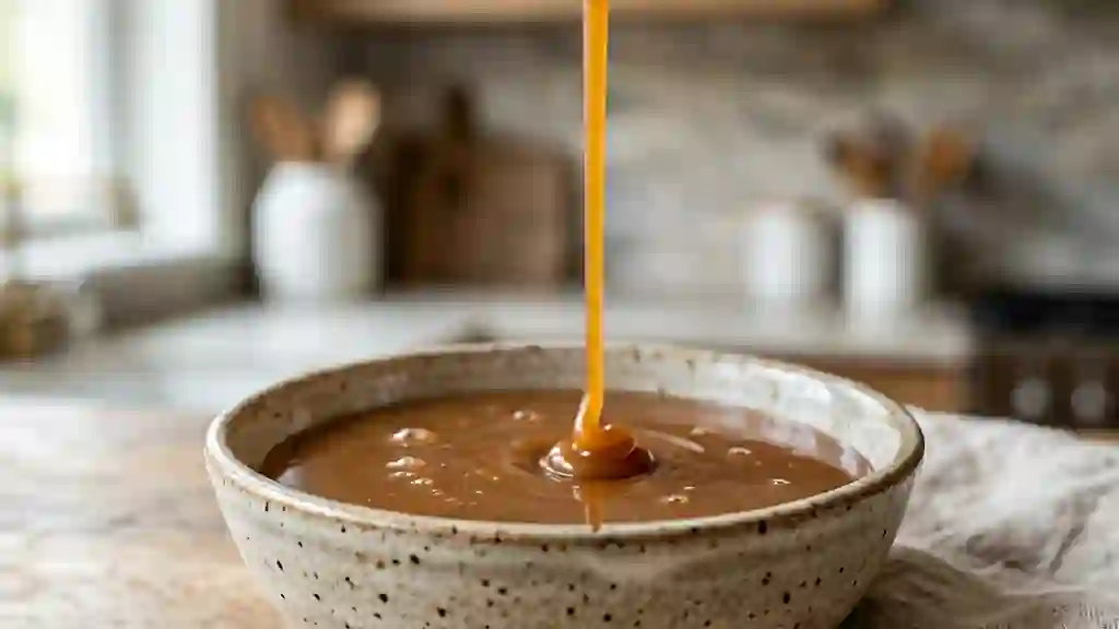 Caramel ambré et crémeux express - Photo de présentation