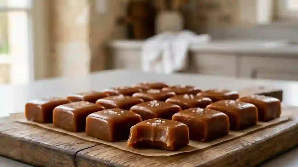 Caramels Fondants au Beurre Salé - Photo de présentation