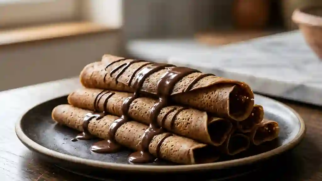 Caraque au chocolat noir - Photo de présentation