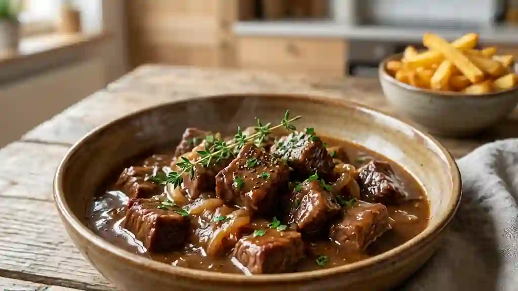 Carbonade à la Chouffe et Pain d'Épices Fondant - Photo de présentation