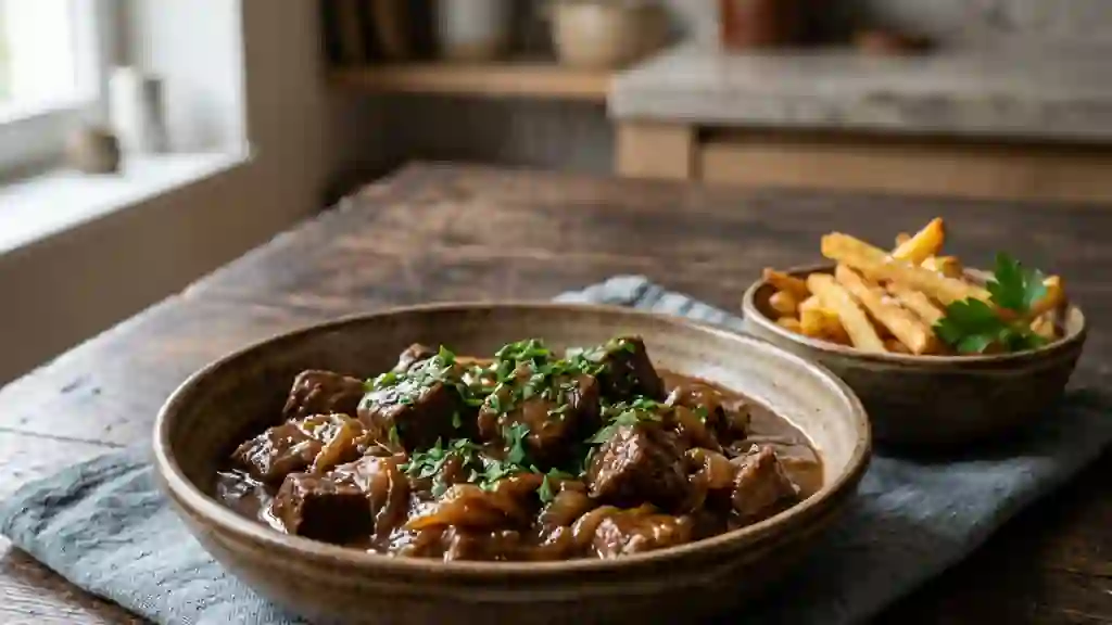 Carbonade flamande fondante à la bière brune - Photo de présentation
