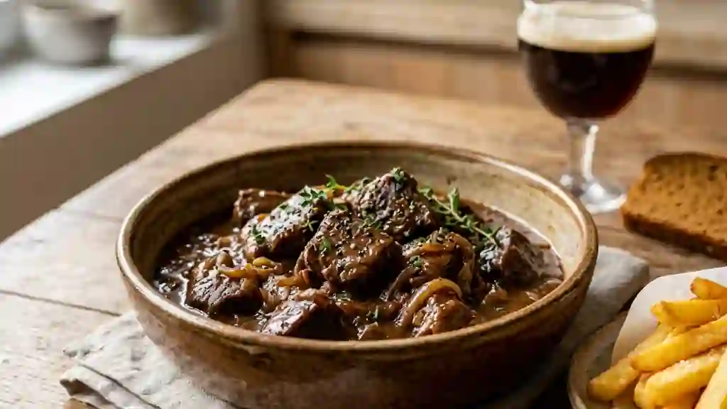 Carbonade Flamande Fondante à la Bière Brune - Photo de présentation