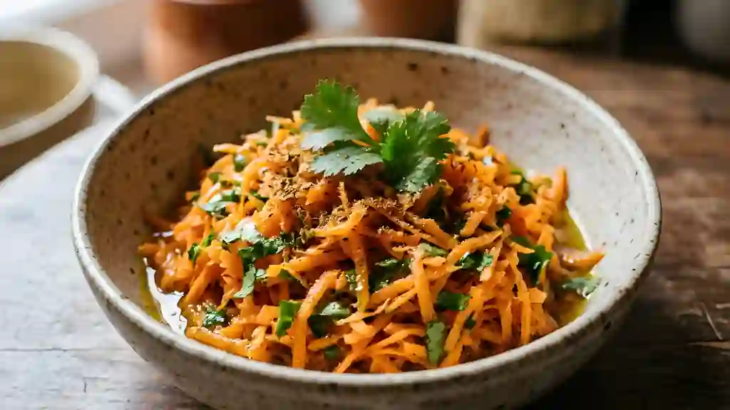 Carottes à la marocaine parfumées au cumin - Photo de présentation