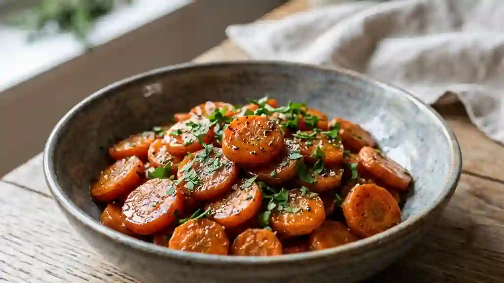 Carottes Fondantes au Miel et Cumin - Photo de présentation