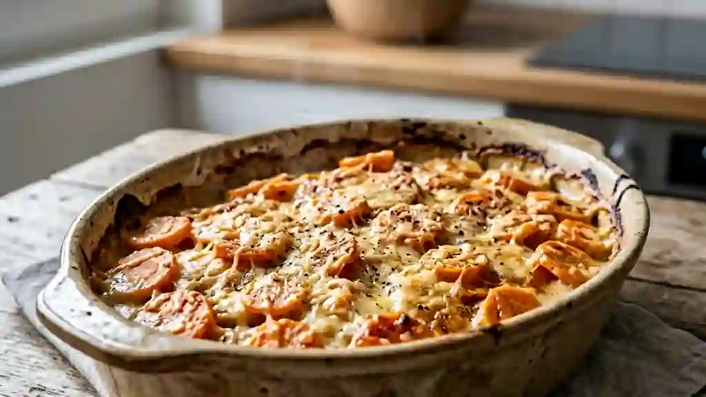 Carottes fondantes gratinées à la muscade - Photo de présentation