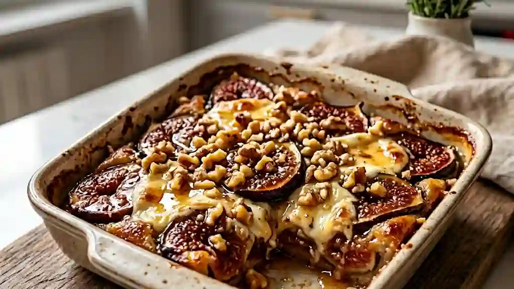 Carré aux figues rôties et chèvre fondant - Photo de présentation