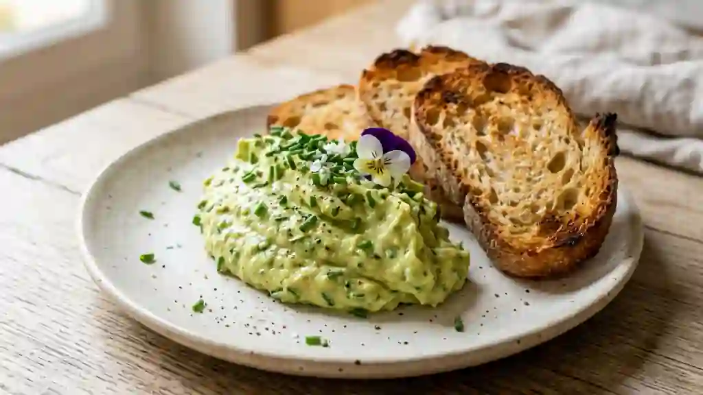 Tartinade fondante avocat et fromage frais - Photo de présentation