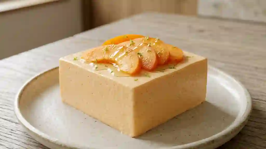 Carré fondant abricot et fromage blanc onctueux - Photo de présentation