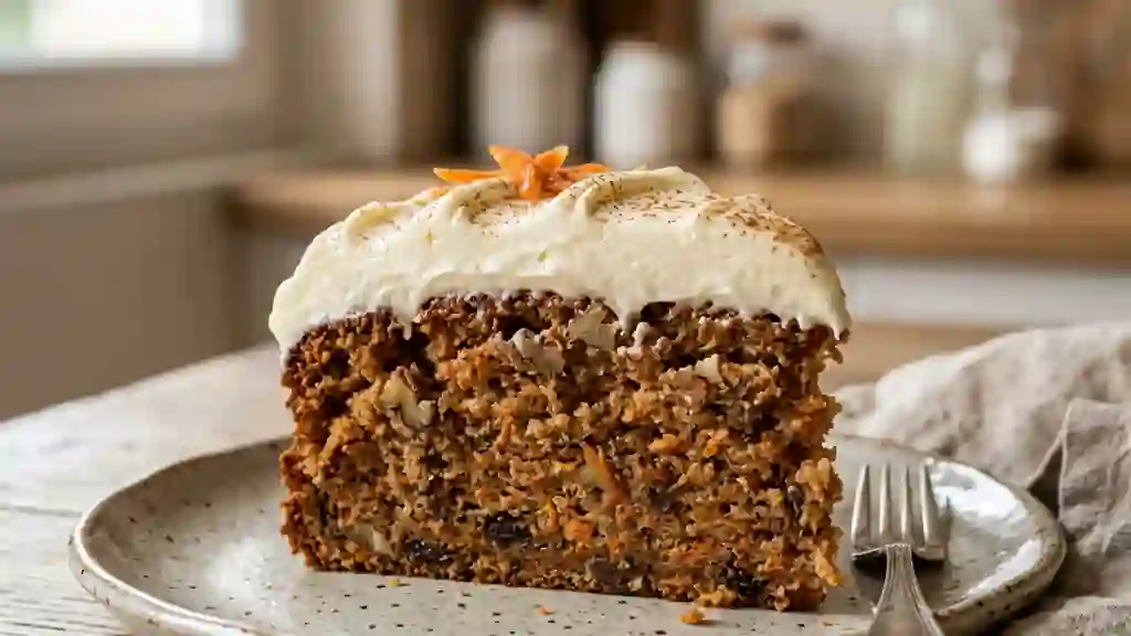Carrot Cake moelleux au cream cheese - Photo de présentation