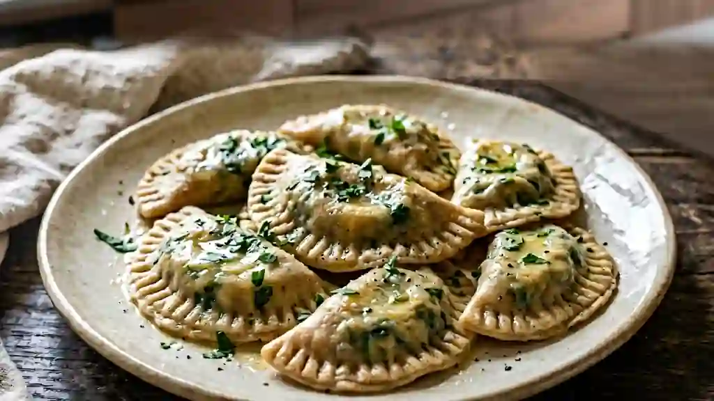 Casserons fondants épinards et fromage frais - Photo de présentation