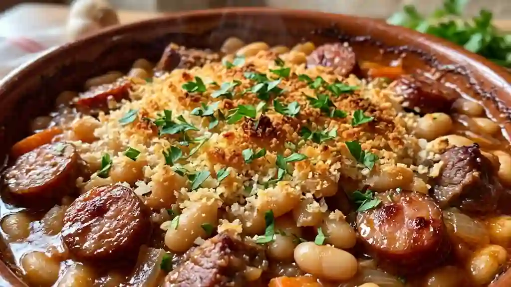 Cassoulet Rustique au Mouton et Saucisse - Photo de présentation