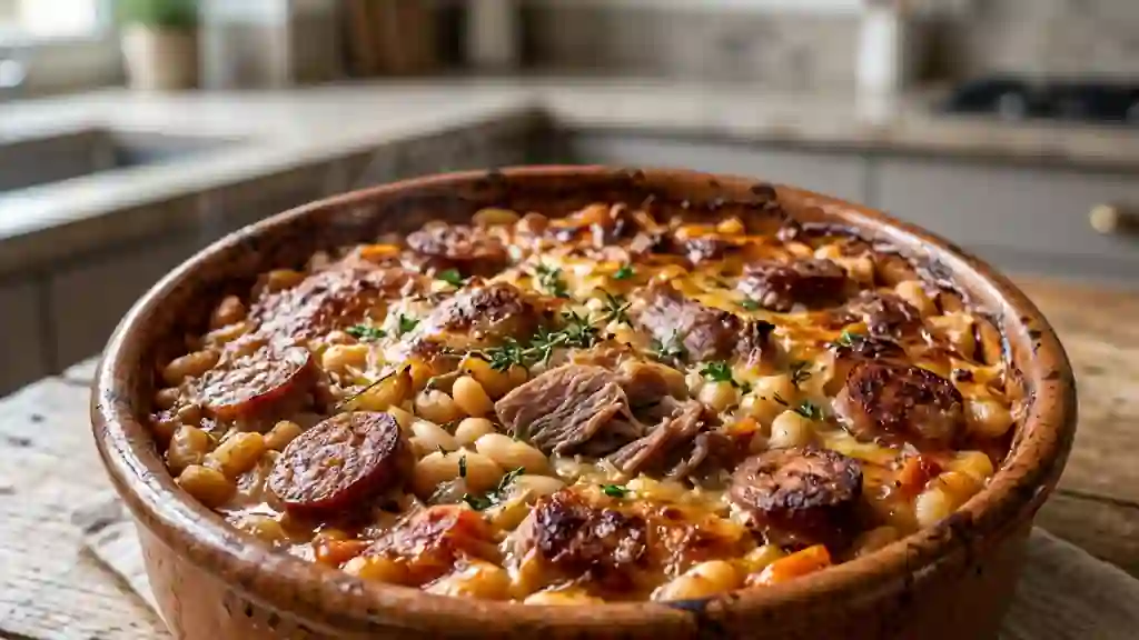 Cassoulet Fondant au Canard et Saucisson - Photo de présentation