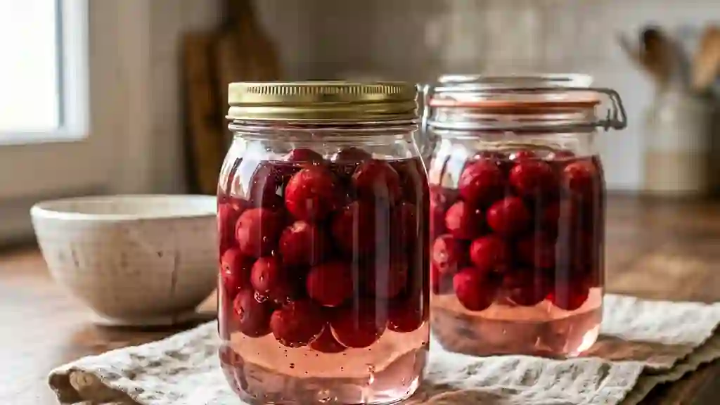 Cerises confites au sirop léger - Photo de présentation