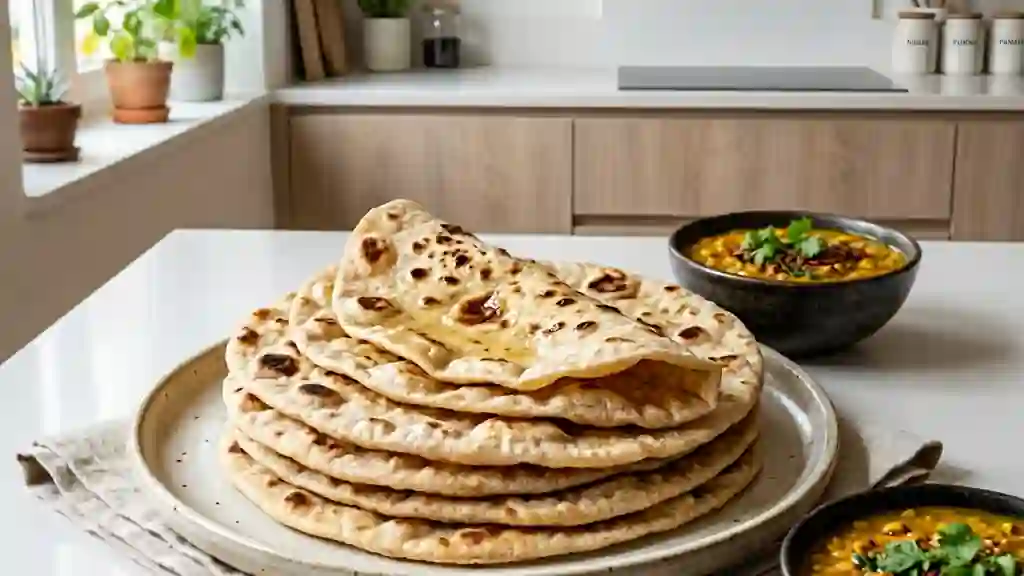 Chapati moelleux à la poêle - Photo de présentation