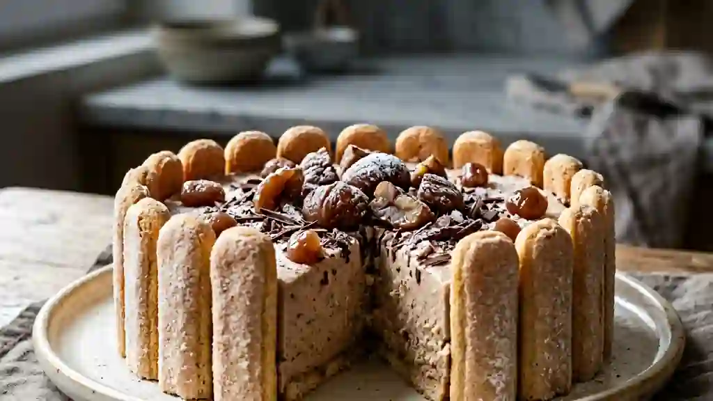Charlotte Onctueuse à la Crème de Marrons - Photo de présentation