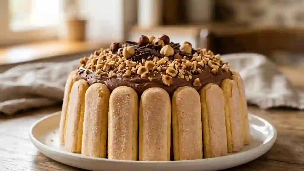 Charlotte Croquante Noisette et Chocolat Noir - Photo de présentation