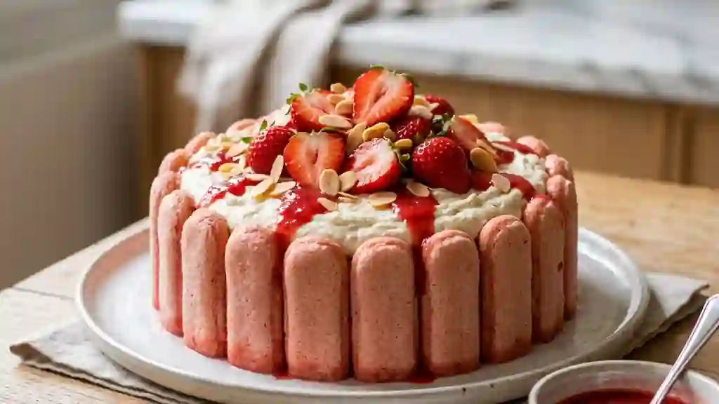 Charlotte Moelleuse Amande et Fraise - Photo de présentation
