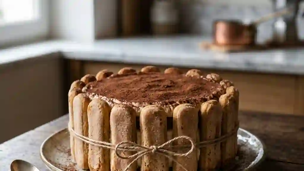 Charlotte Tiramisu Crémeuse et Fondante - Photo de présentation